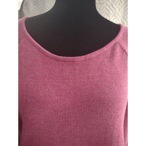 Bongo Size L Sweater Long Sleeve Pink Pullover ~ Embroidery detail ~ EUC! - Picture 7 of 10